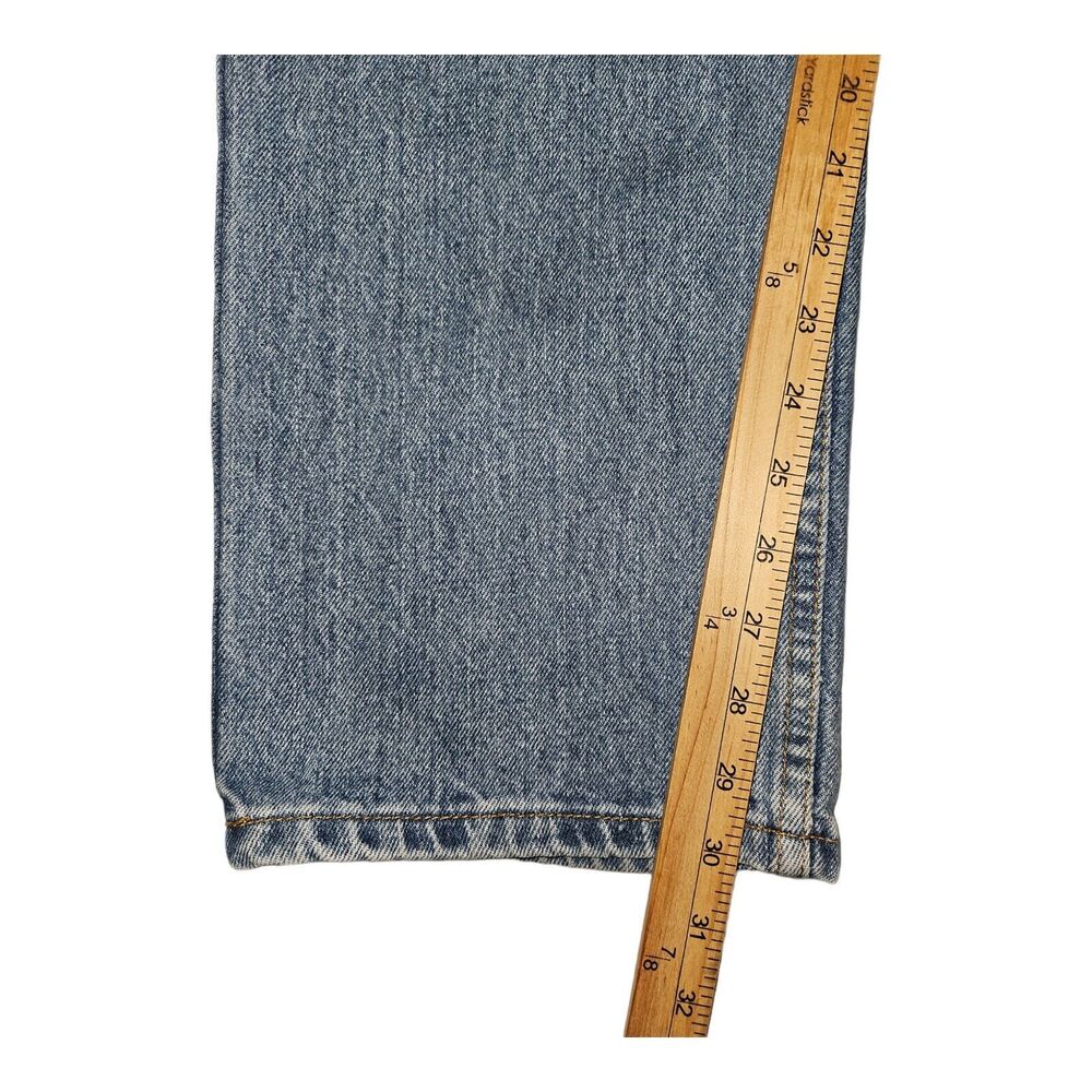 Vintage Levi's 505 Men's 36x30 Regular Fit Straight Leg Blue Denim 90's Grunge - Picture 6 of 10